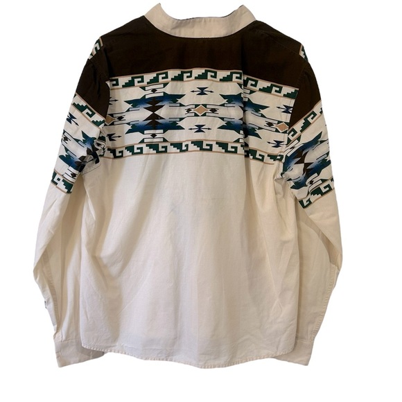 Brooks And Dunn  Women’s Vintage Western Top Size Large By Panhandle Slim - Picture 2 of 4